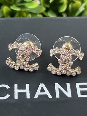 Vintage CHANEL Authentic Stud Earrings